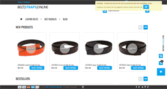 Desktop Screenshot of beltstrapsonline.com